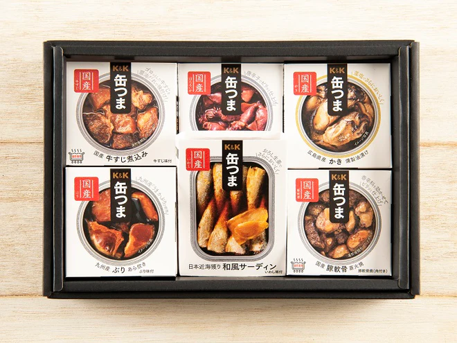 クリスマス懸賞 第ニ弾！】K&K 缶つま6個セットを20名様に｜ 食の総合